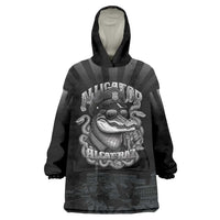 Alligator Alcatraz Police Wearable Blanket Hoodie Prison Florida Everglades - Wonder Print Shop