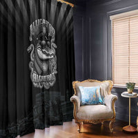 Alligator Alcatraz Police Window Curtain Prison Florida Everglades - Wonder Print Shop