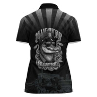 Alligator Alcatraz Police Women Polo Shirt Prison Florida Everglades - Wonder Print Shop