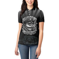 Alligator Alcatraz Police Women Polo Shirt Prison Florida Everglades - Wonder Print Shop