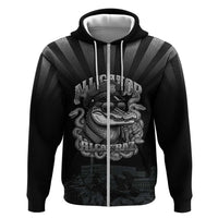 Alligator Alcatraz Police Zip Hoodie Prison Florida Everglades - Wonder Print Shop