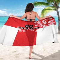 Custom Japan Rugby Sarong Seamless Japanese Waves Pattern - Wonder Print Shop