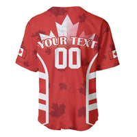 Custom Canada Rugby Baseball Jersey Canada Flag Maple Leaf - Wonder Print Shop