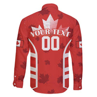 Custom Canada Rugby Family Matching Mermaid Dress and Hawaiian Shirt Canada Flag Maple Leaf - Wonder Print Shop