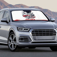 Poland Independence Day Auto Sun Shade Polska Eagle Proud To Be Polish - Wonder Print Shop