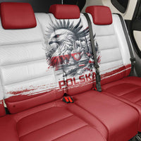 Poland Independence Day Back Car Seat Cover Polska Eagle Proud To Be Polish - Wonder Print Shop