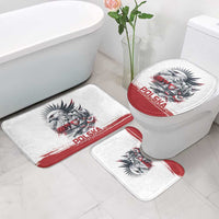 Poland Independence Day Bathroom Set Polska Eagle Proud To Be Polish - Wonder Print Shop