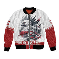 Poland Independence Day Bomber Jacket Polska Eagle Proud To Be Polish - Wonder Print Shop