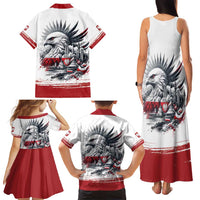 Poland Independence Day Family Matching Tank Maxi Dress and Hawaiian Shirt Polska Eagle Proud To Be Polish - Wonder Print Shop