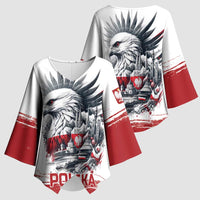 Poland Independence Day Kimono Sleeve Blouse Polska Eagle Proud To Be Polish - Wonder Print Shop