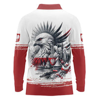 Poland Independence Day Long Sleeve Polo Shirt Polska Eagle Proud To Be Polish - Wonder Print Shop