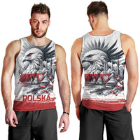 Poland Independence Day Men Tank Top Polska Eagle Proud To Be Polish - Wonder Print Shop