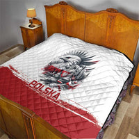 Poland Independence Day Quilt Polska Eagle Proud To Be Polish - Wonder Print Shop