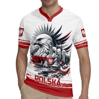 Poland Independence Day Rugby Jersey Polska Eagle Proud To Be Polish - Wonder Print Shop