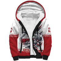 Poland Independence Day Sherpa Hoodie Polska Eagle Proud To Be Polish - Wonder Print Shop