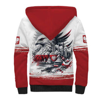 Poland Independence Day Sherpa Hoodie Polska Eagle Proud To Be Polish - Wonder Print Shop