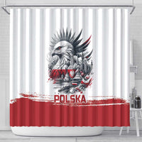 Poland Independence Day Shower Curtain Polska Eagle Proud To Be Polish - Wonder Print Shop