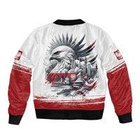 Poland Independence Day Sleeve Zip Bomber Jacket Polska Eagle Proud To Be Polish - Wonder Print Shop