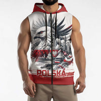 Poland Independence Day Sleeveless Zip Hoodie Polska Eagle Proud To Be Polish - Wonder Print Shop