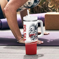Poland Independence Day Tumbler With Handle Polska Eagle Proud To Be Polish - Wonder Print Shop