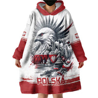 Poland Independence Day Wearable Blanket Hoodie Polska Eagle Proud To Be Polish - Wonder Print Shop