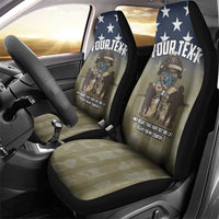 Personalized Veterans Day 2024 Car Seat Cover U.S Veterans Proud Dad - Wonder Print Shop