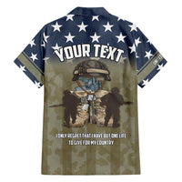 Personalized Veterans Day 2024 Family Matching Tank Maxi Dress and Hawaiian Shirt U.S Veterans Proud Dad - Wonder Print Shop