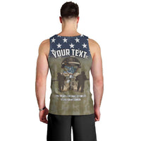 Personalized Veterans Day 2024 Men Tank Top U.S Veterans Proud Dad - Wonder Print Shop