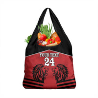 Custom Kenya Rugby Grocery Bag African Lion Unique Style