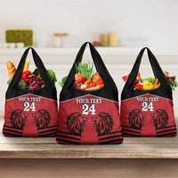 Custom Kenya Rugby Grocery Bag African Lion Unique Style