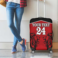Custom Kenya Rugby Luggage Cover African Lion Unique Style - Wonder Print Shop