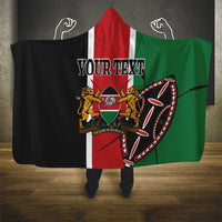 Personalized Kenya Independence Day Hooded Blanket Let Us All Pull Together