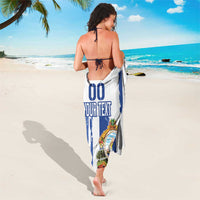 Custom Honduras Football Sarong Los Catrachos Grunge Style - Wonder Print Shop