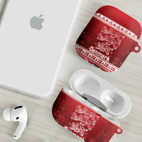Denmark Christmas AirPods Case Three Danish Lions - Wonder Print Shop