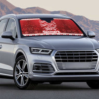 Denmark Christmas Auto Sun Shade Three Danish Lions - Wonder Print Shop