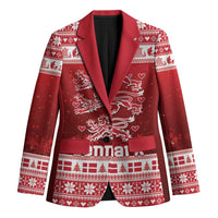Denmark Christmas Blazer Three Danish Lions - Wonder Print Shop