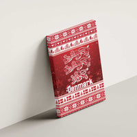 Denmark Christmas Canvas Wall Art Three Danish Lions - Wonder Print Shop