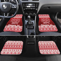 Denmark Christmas Car Mats Three Danish Lions - Wonder Print Shop