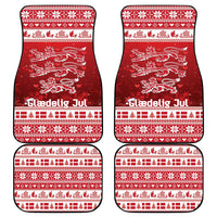 Denmark Christmas Car Mats Three Danish Lions - Wonder Print Shop