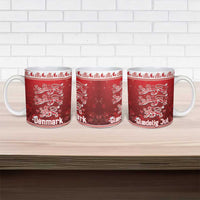 Denmark Christmas Ceramic Mug Three Danish Lions - Wonder Print Shop