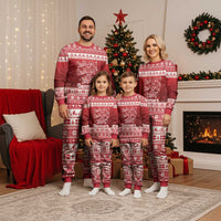 Denmark Christmas Pajama Set Three Danish Lions - Wonder Print Shop