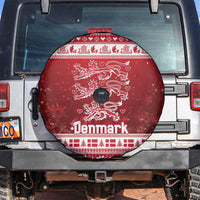 Denmark Christmas Spare Tire Cover Three Danish Lions - Wonder Print Shop
