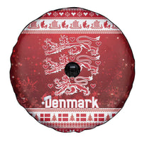 Denmark Christmas Spare Tire Cover Three Danish Lions - Wonder Print Shop