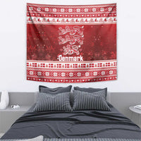 Denmark Christmas Tapestry Three Danish Lions - Wonder Print Shop