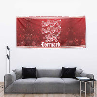Denmark Christmas Tapestry Three Danish Lions - Wonder Print Shop