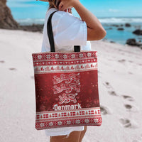 Denmark Christmas Tote Bag Three Danish Lions - Wonder Print Shop