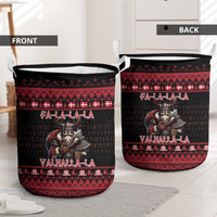 Denmark Santa Viking Christmas Laundry Basket Julemanden Goes Viking - Wonder Print Shop