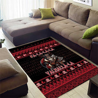 Denmark Santa Viking Christmas Area Rug Julemanden Goes Viking - Wonder Print Shop