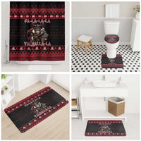 Denmark Santa Viking Christmas Bathroom Set Julemanden Goes Viking - Wonder Print Shop