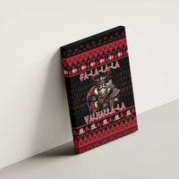 Denmark Santa Viking Christmas Canvas Wall Art Julemanden Goes Viking - Wonder Print Shop